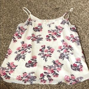 Flower tank top
